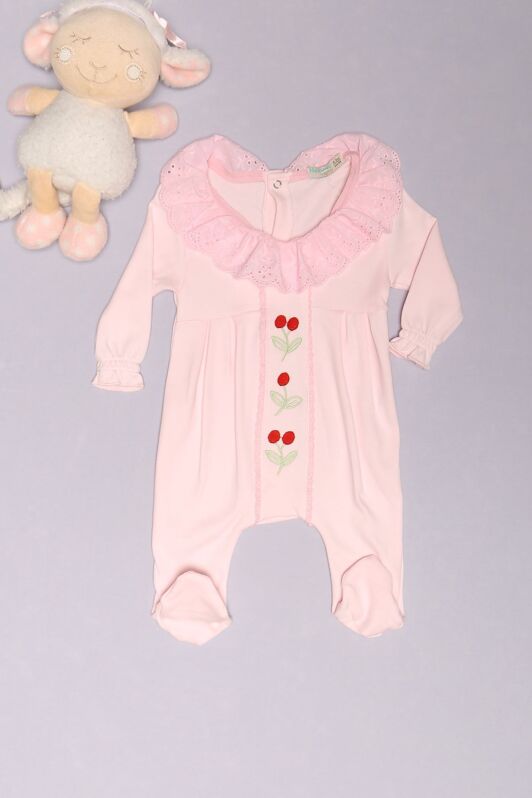 0-12 Aylık Bebek Tulum Pembe - 07651.1803. - 1