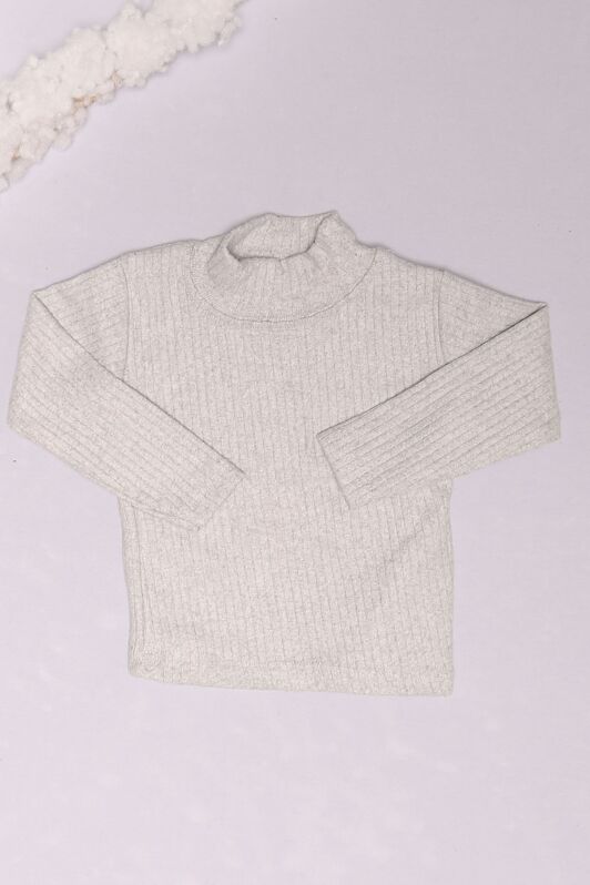 1-4 Yaş Çocuk Balıkçı Body Gri - 472277.1567. - 1