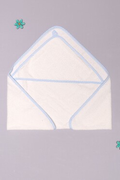 75X75 Bebek Havlusu Beyazmavi - 02163.1803. - 1