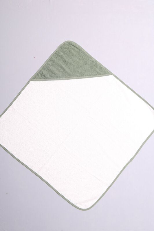 75X75 Bebek Havlusu Beyazyeşil - 02163.1803. - 2