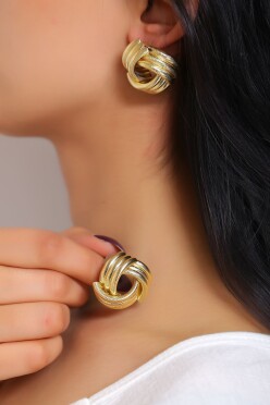 Aksesuar Küpe Gold - 17236.1806. - 1