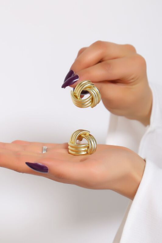 Aksesuar Küpe Gold - 17236.1806. - 3
