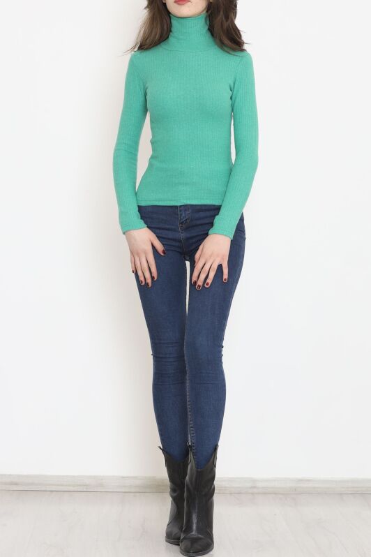 Balıkçı Yaka Body Yeşil - 8338.1567. - 3