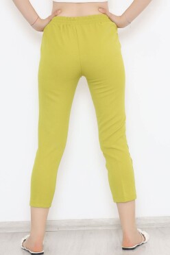 Beli Lastikli Duble Pantolon Yağyeşili - 20918.683. - 5