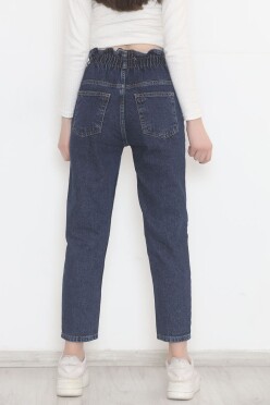 Beli Lastikli Kot Pantolon Koyumavi - 12559.1431. - 5