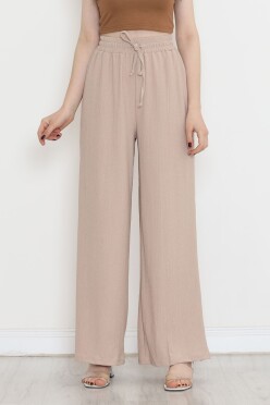Beli Lastikli Pantolon Bej - 10536.1059. - 1