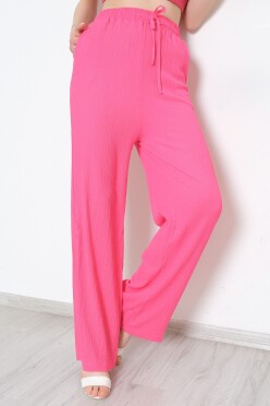 Beli Lastikli Pantolon Fuşya - 10536.1059. - 1