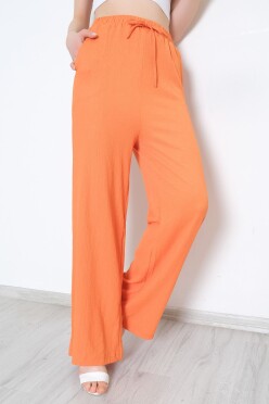 Beli Lastikli Pantolon Oranj - 10536.1059. - 1