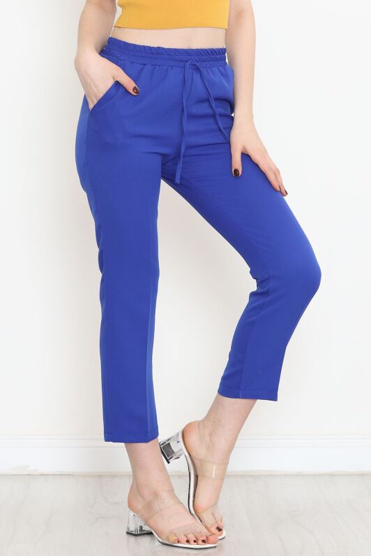 Beli Lastikli Pantolon Saks - 20819.683. - 3