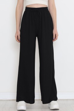 Beli Lastikli Pantolon Siyah - 10536.1059. - 1