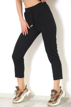 Beli Lastikli Pantolon Siyah - 9189.1361. - 4