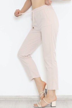Beli Lastikli Pantolon Taş - 9189.1361. - 2