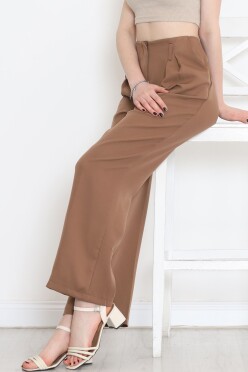 Beli Pensli Palazzo Pantolon Kahve - 20856.683. - 2