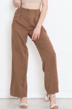 Beli Pensli Palazzo Pantolon Kahve - 20856.683. - 4