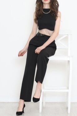 Beli Pensli Pantolon Siyah - 20857.683. - 4