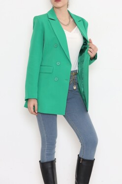 Blazer Ceket Yeşil - 15528.791. - 2