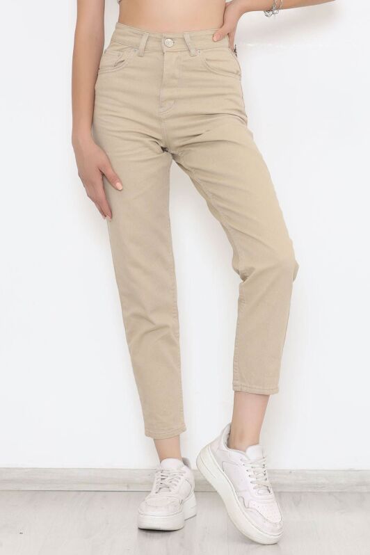 Boyfriend Kot Pantolon Bej - 11917.1431. - 1
