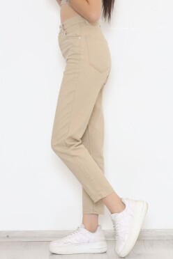 Boyfriend Kot Pantolon Bej - 11917.1431. - 2