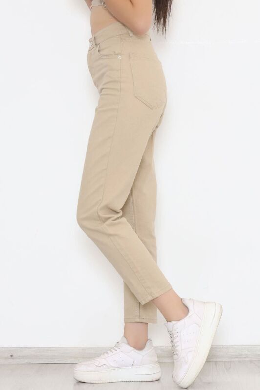 Boyfriend Kot Pantolon Bej - 11917.1431. - 2