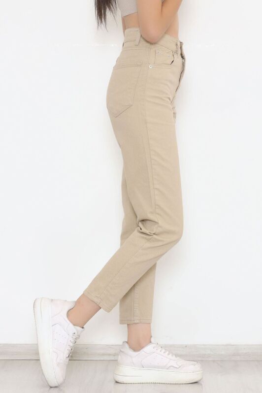 Boyfriend Kot Pantolon Bej - 11917.1431. - 3