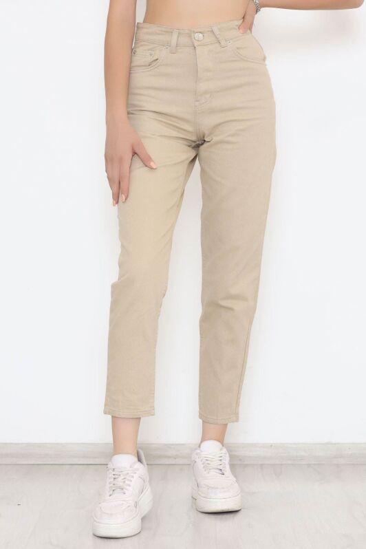 Boyfriend Kot Pantolon Bej - 11917.1431. - 4