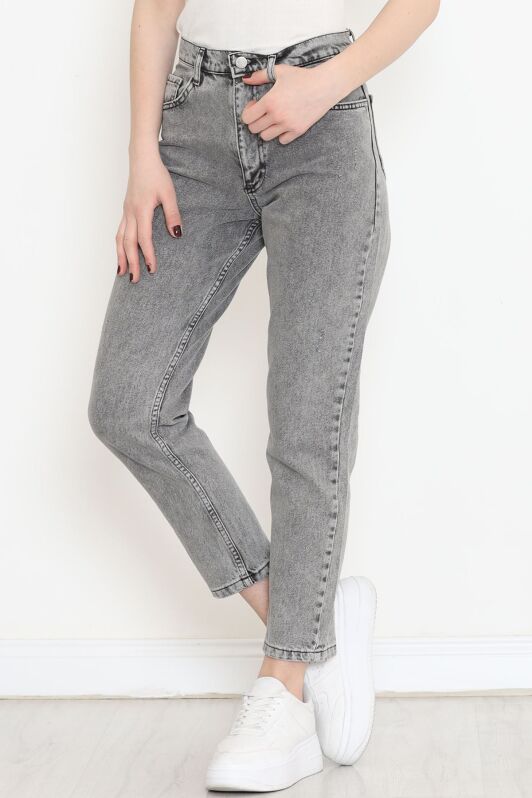 Boyfriend Kot Pantolon Gri - 701.1367. - 3