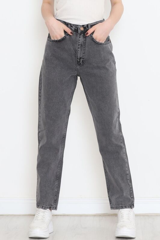 Boyfriend Kot Pantolon Gri - 706.1367. - 1