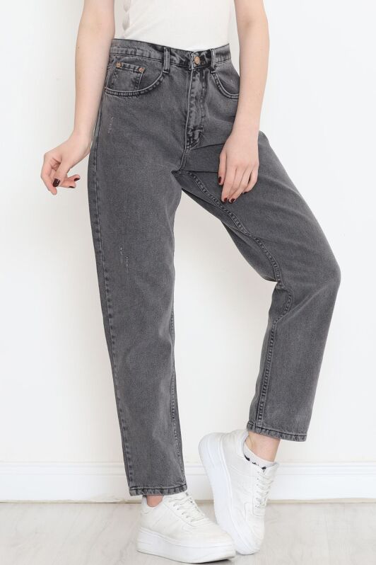 Boyfriend Kot Pantolon Gri - 706.1367. - 3