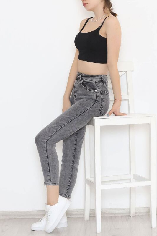 Boyfriend Kot Pantolon Gri1 - 8756.1431. - 3
