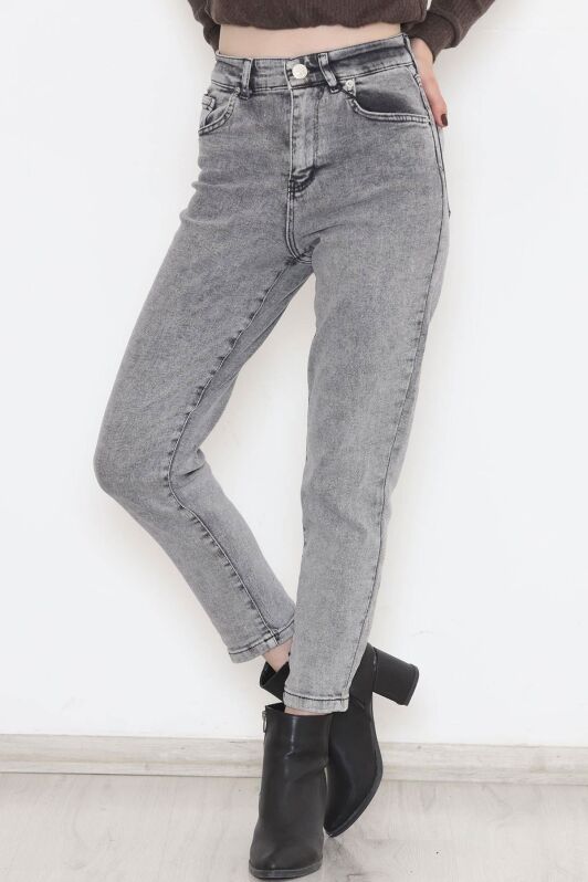Boyfriend Kot Pantolon Gri2 - 11917.1431. - 1