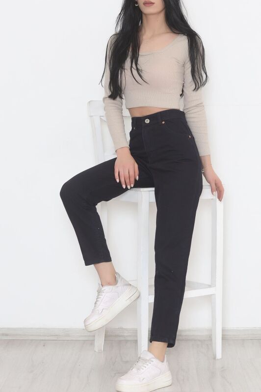 Boyfriend Kot Pantolon Lacivert - 11917.1431. - 3