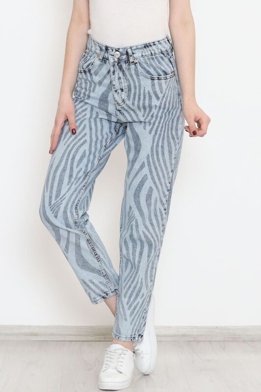 Boyfriend Kot Pantolon Mavidesenli - 11917.1431. - 1