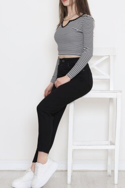Boyfriend Kot Pantolon Siyah1 - 11917.1431. - 3