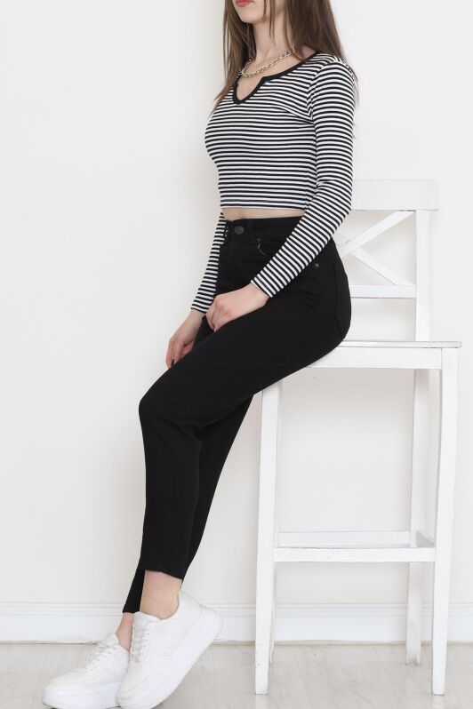 Boyfriend Kot Pantolon Siyah1 - 11917.1431. - 3