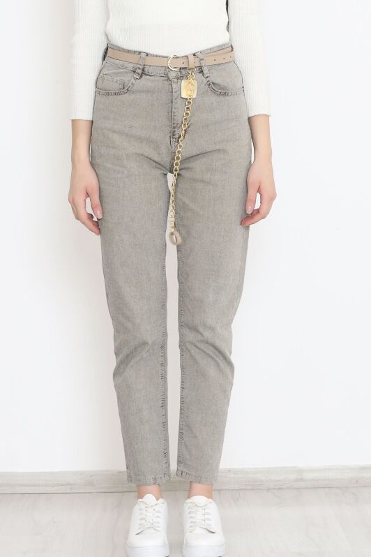 Boyfriend Kot Pantolon Taş - 11917.1431. - 1