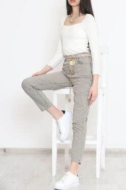 Boyfriend Kot Pantolon Taş - 11917.1431. - 4