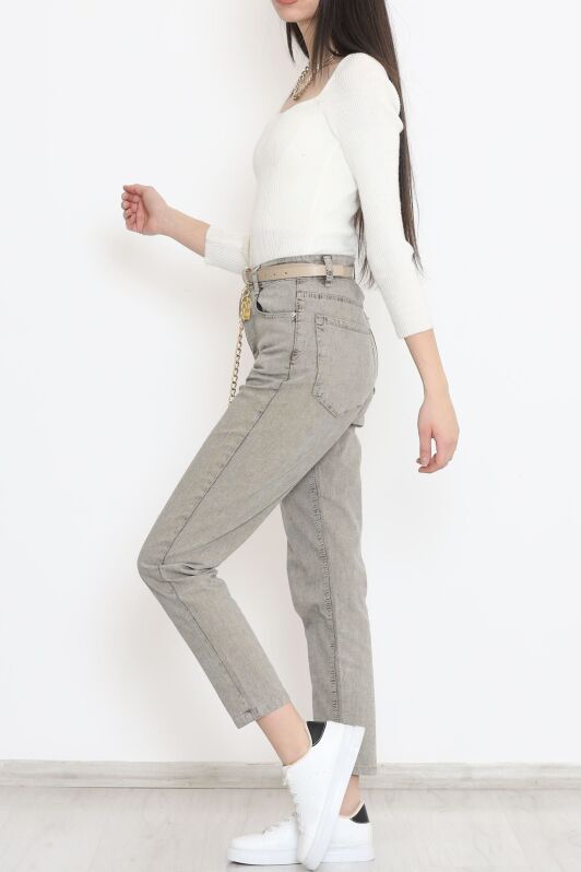 Boyfriend Kot Pantolon Taş - 11917.1431. - 6