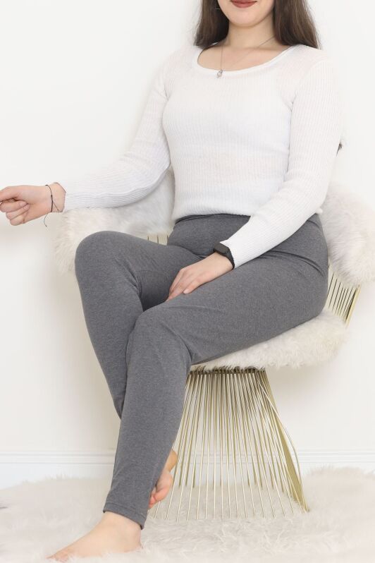 Büyük Beden Pijama Altı Füme - 15048.1567. - 4
