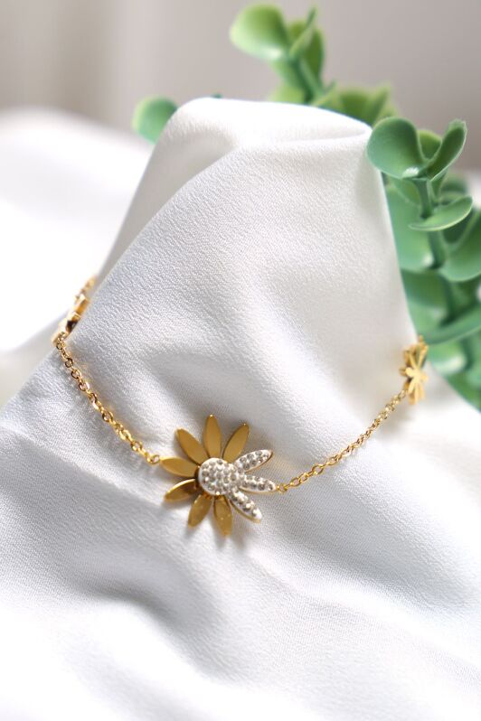 Çelik Bileklik Gold - 17702.1804. - 1