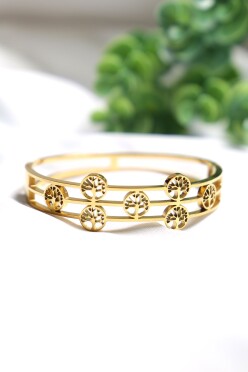 Çelik Bileklik Gold - 17709.1804. - 1