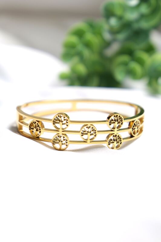 Çelik Bileklik Gold - 17709.1804. - 1