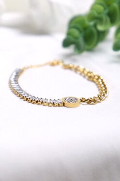 Çelik Bileklik Gold11 - 17210.1805. - 1