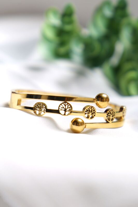 Çelik Bileklik Gold8 - 17298.1804. - 1