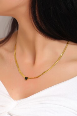Çelik Kolye Gold7 - 17212.1805. - 2