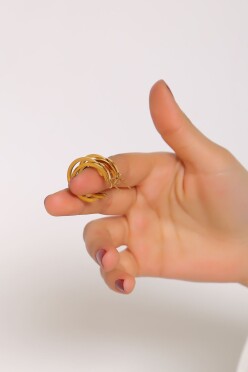 Çelik Küpe Gold9 - 17251.1804. - 2