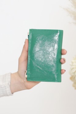 Çıtçıtlı Cüzdan Yeşil - 15575.1787. - 2