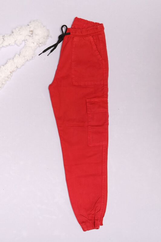 Çocuk Kot Pantolon Bordo - 12270.1431. - 2