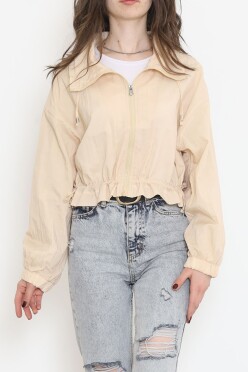 Crop Ceket Bej - 2298.1367. - 1