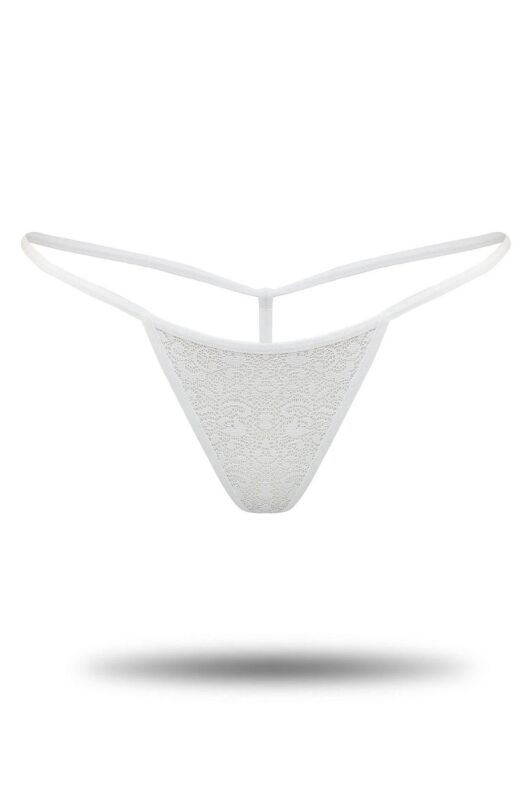 Dantelli Tanga Beyaz - 1129.1364. - 1