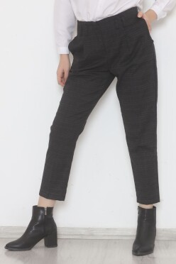 Desenli Pantolon Siyah - 24210.683. - 3